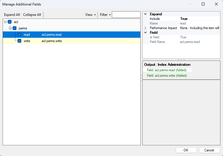 Splunk Source Component - Manage Additional Fields
